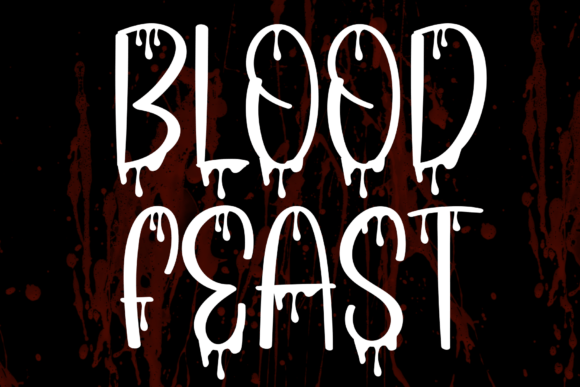 Blood Feast Font: A Horror-Inspired Typeface for Designers