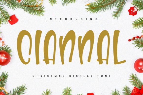 Ciannal: A Display Font with Quiet Authority