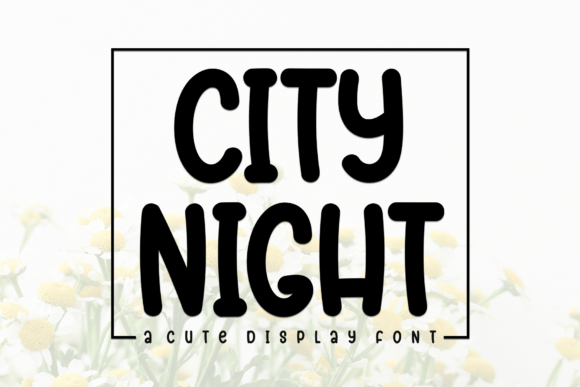 City Night: A Display Font for Real Design Work