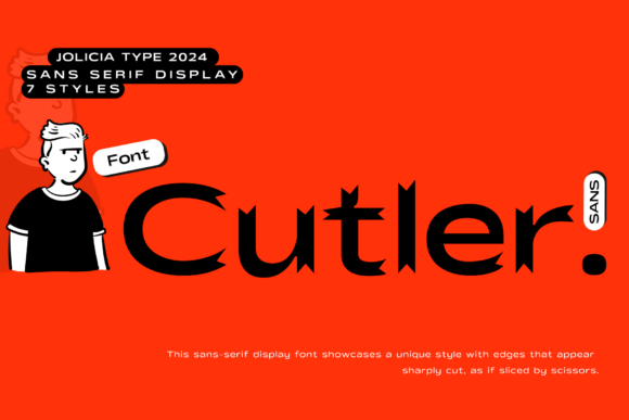 Cutler Sans: A Display Font That Brings Bold Precision to Branding