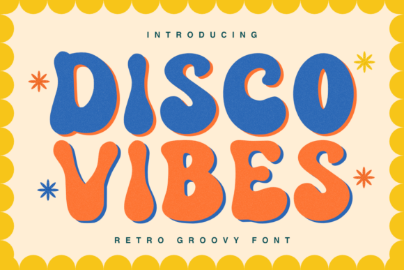 Disco Vibes Font Brings Retro Flair to Handmade Products