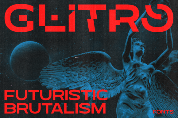 Glitro Font: A Designer’s Take on a Glitchy Future Typeface