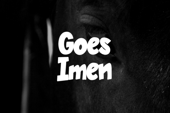 Goes Imen: A Display Font Built for Editorial Impact