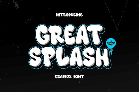 Great Splash: A Dynamic Display Font for Editorial Design