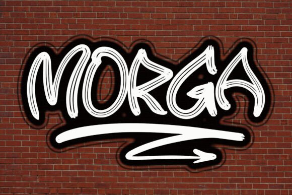 Morga Brings Hand-Brush Energy to Editorial Design Projects