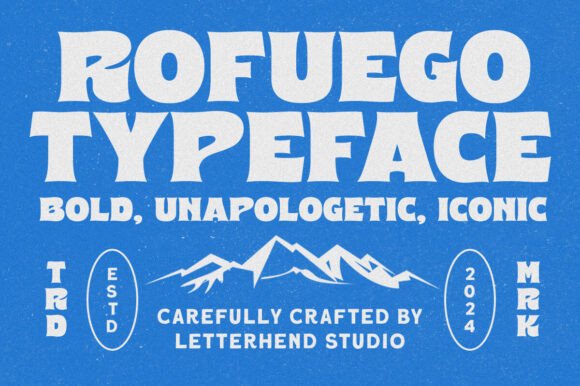 Rofuego: The Bold Display Typeface for Marketers