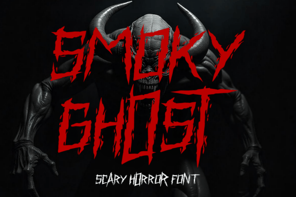 Smoky Ghost: A Display Font with Editorial Edge