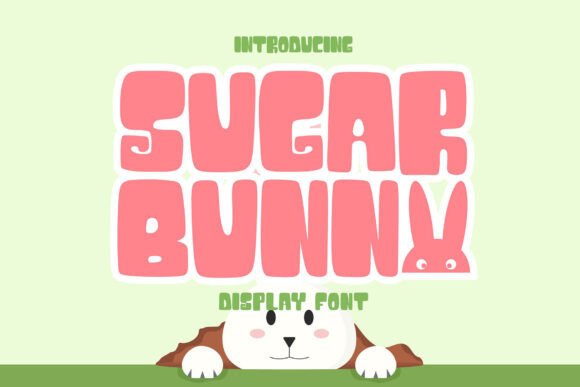 Sugar Bunny Font Review: A Playful Display Typeface for Whimsical Branding