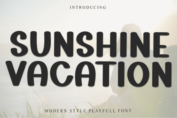 Sunshine Vacation: A Display Font That Brings Warmth to Editorial Design