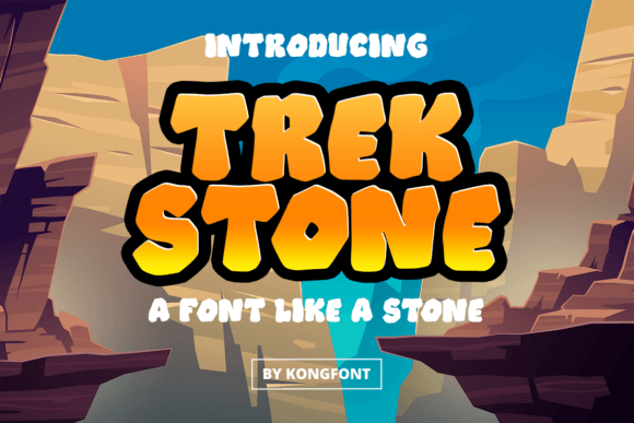 Trekstone: A Playful Display Font That Brings Kids' Campaigns to Life