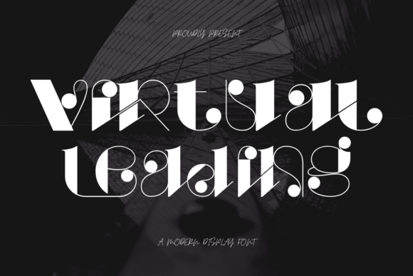 Virtual Leading: A Display Font for Bold Web Design and Digital Branding