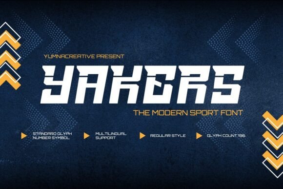 Yakers: A Display Font That Gives Small Business Branding an Edge